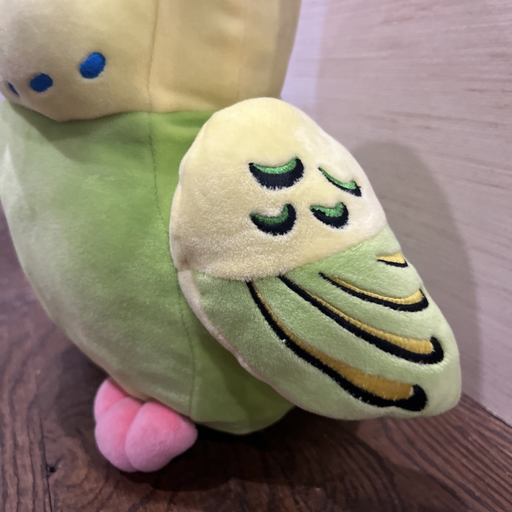 Fiesta Huggy Huggables VERNON Parakeet Budgie Bird Plush 12" Soft Embroidered - Picture 4 of 9
